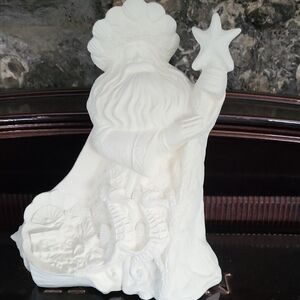 White Santa Claus Figurine